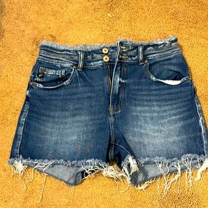Kancan denim shorts